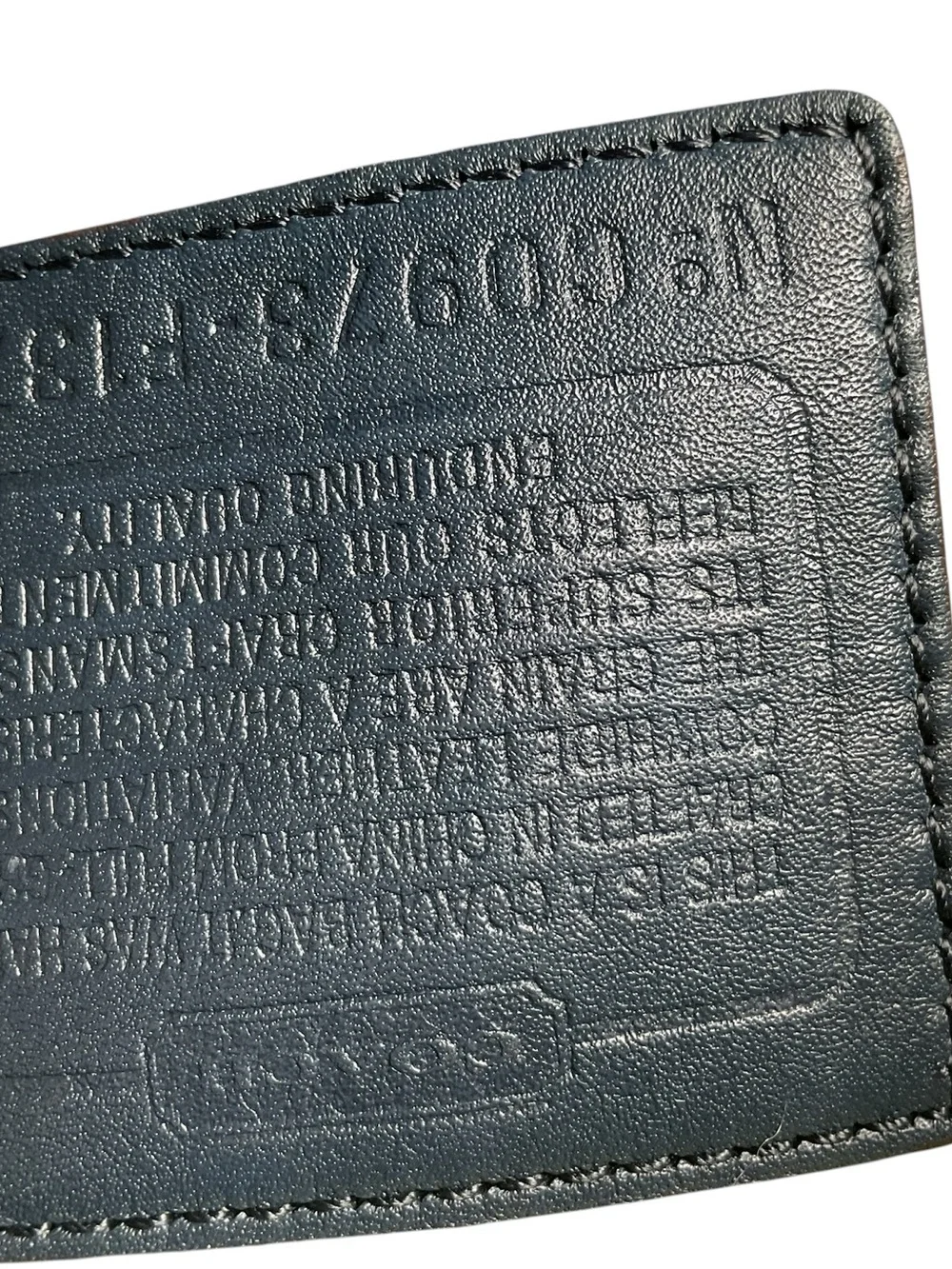 COACH Black Leather Shoulder Bag with Logo Charm